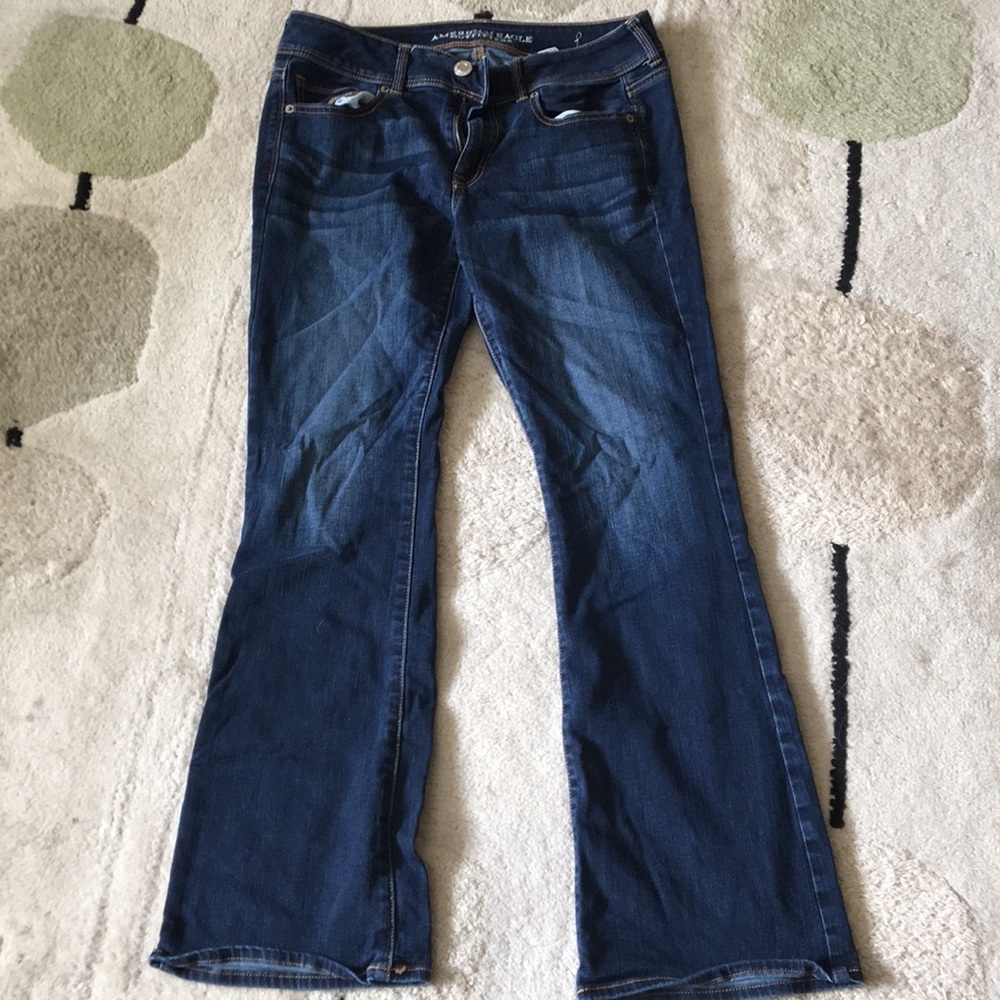 American Eagle Kick Boot Jeans Size 12
